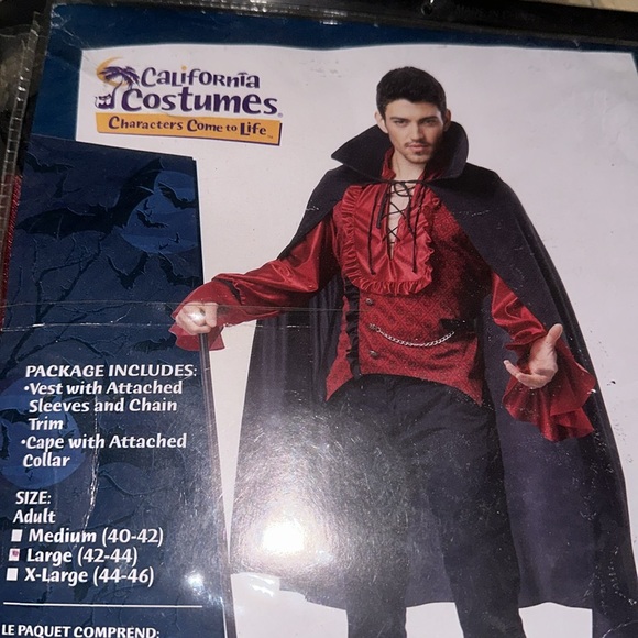 Men’s Dashing Vampire 🧛 - Picture 2 of 3